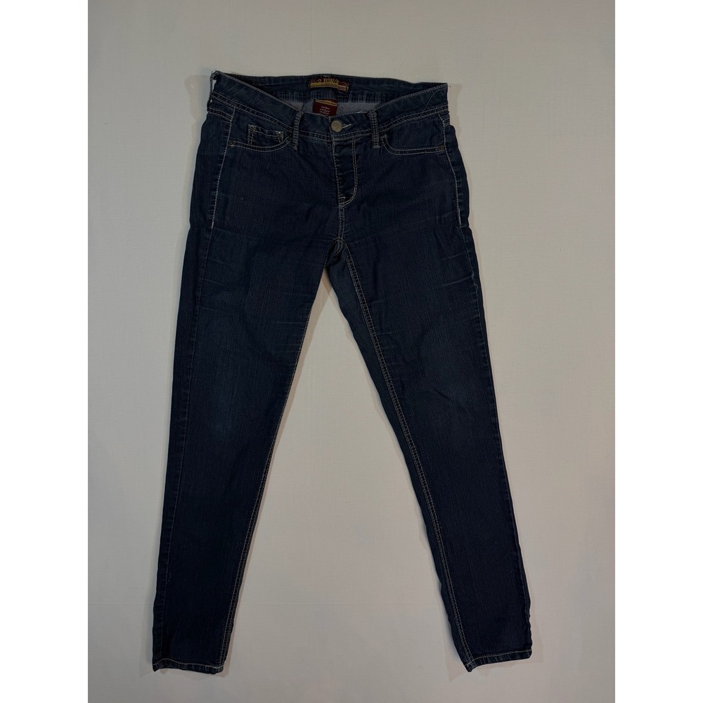 2BWU To Be With You Jeans Company Dark Wash Skinny Jeans Size L Stretch Denim